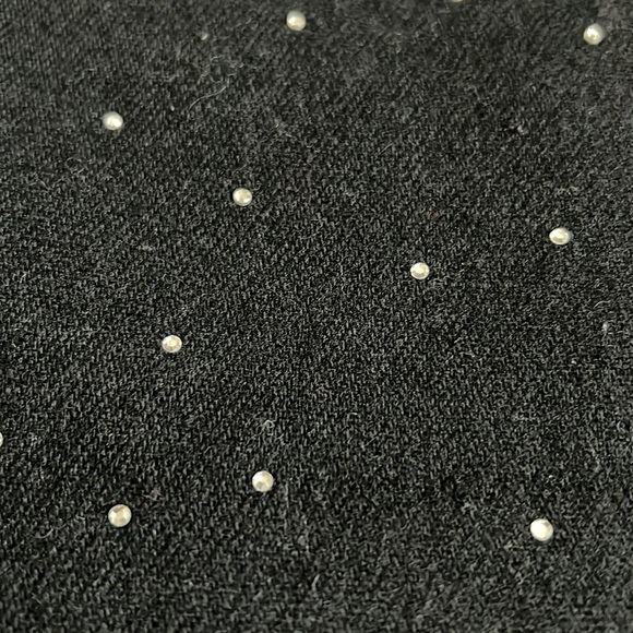 Gap rhinestone embellished A-line wool skirt - Picture 3 of 6